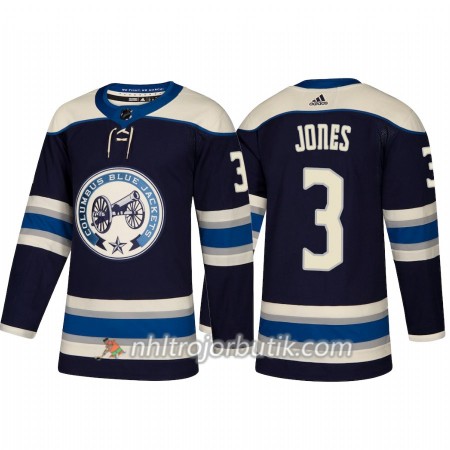 Män Ishockey Columbus Blue Jackets Tröja Seth Jones 3 Alternate Adidas 2018-19 Authentic